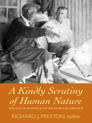 cover image of A Kindly Scrutiny of Human Nature